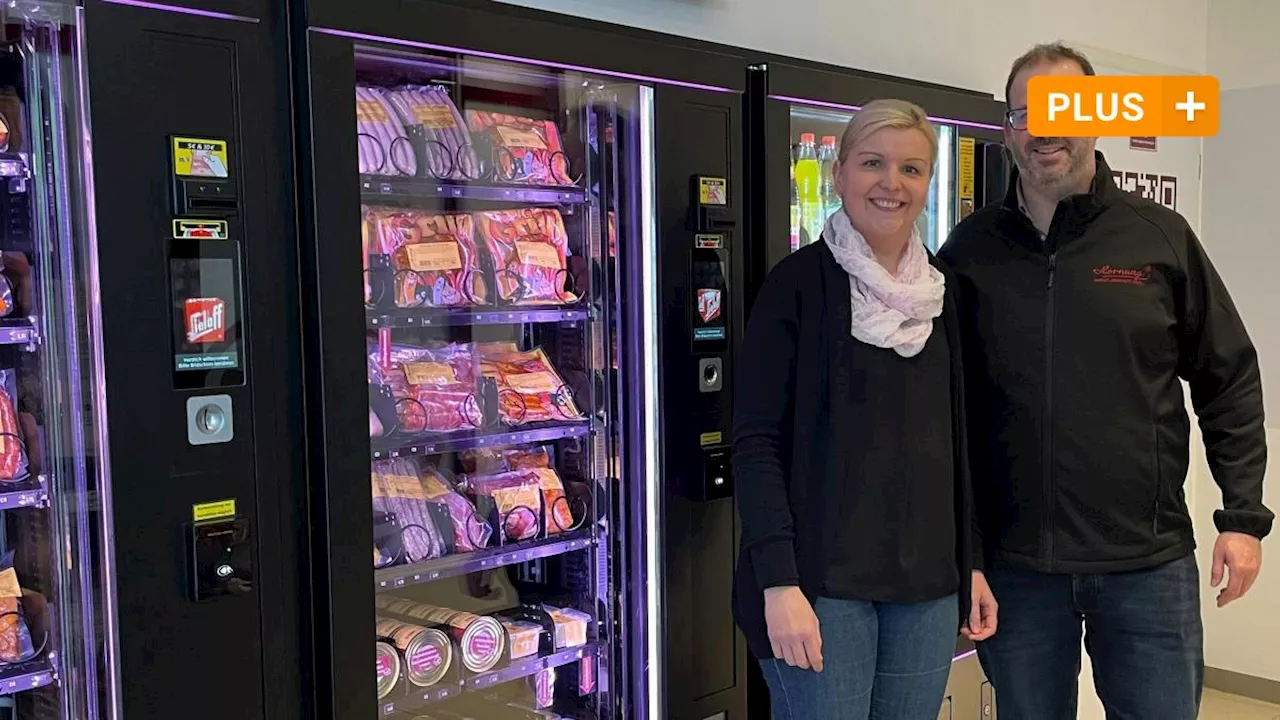 Fleisch und Wurst aus dem Automaten: Wie eine Metzgerei aus Eltmann dem Fachkräftemangel trotzt