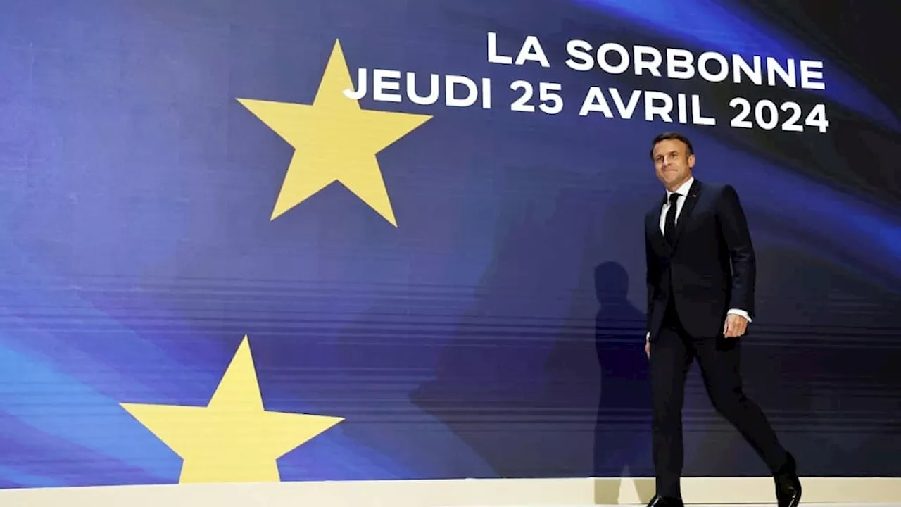 'Notre Europe peut mourir': la mise en garde de Macron face aux 'bouleversements du monde'