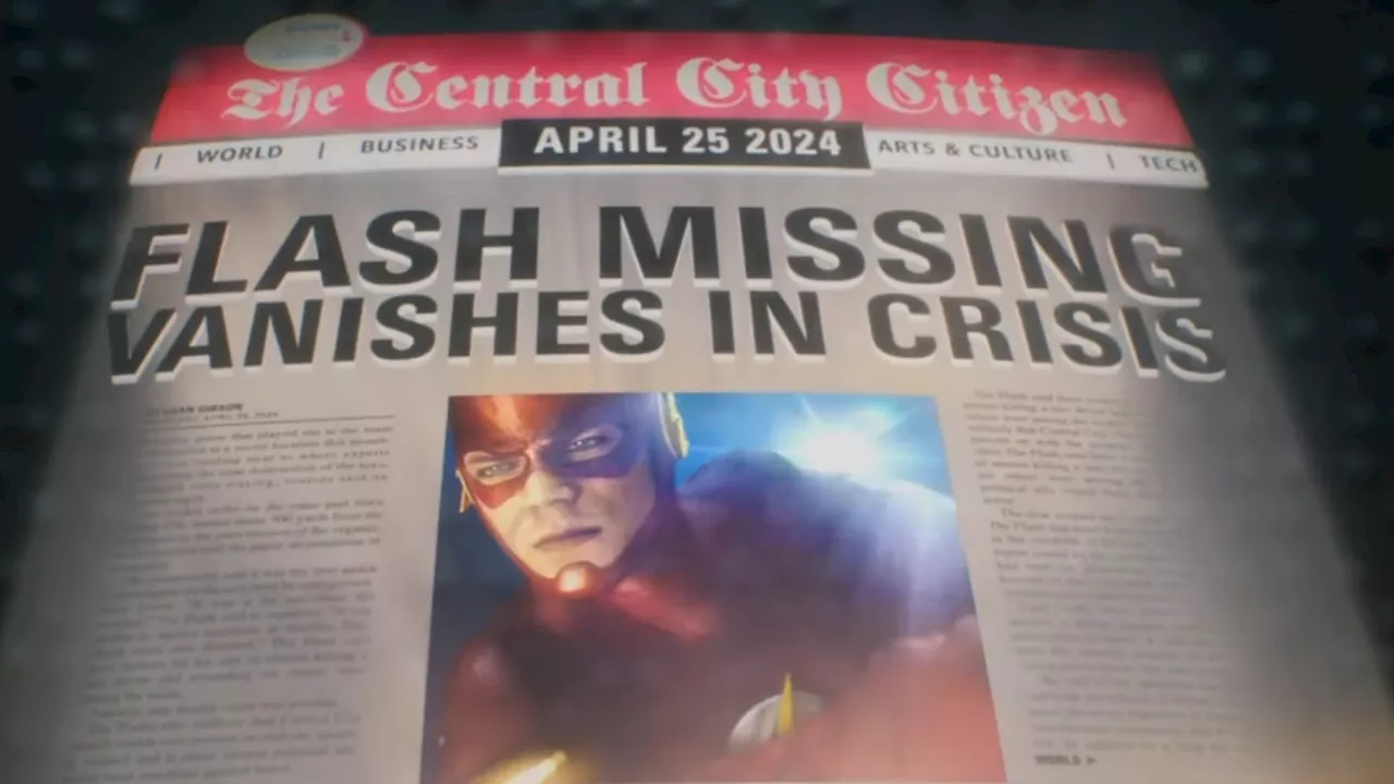 The Flash: Yes, It's April 25, 2024; No, Grant Gustin Hasn't Vanished