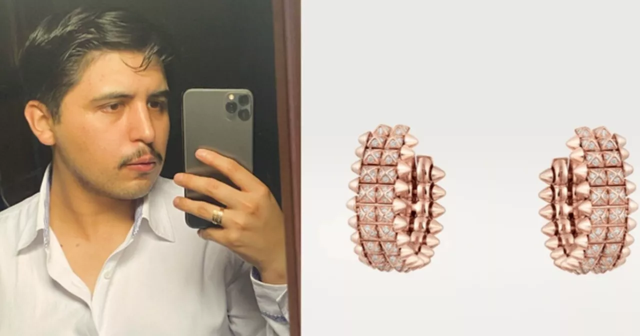 El caso de los aretes Cartier que compró un joven a $ 50.000 cuando valían $ 50 millones