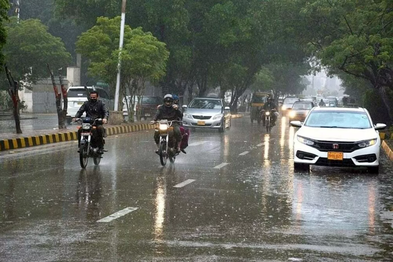 Rain and thunder are expected in Karachi and Hyderabad