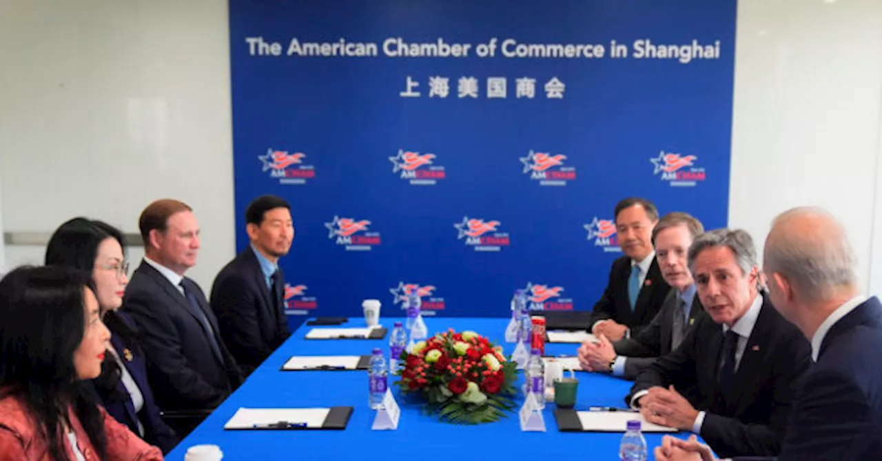 Antony Blinken Promotes ‘Expansion of Exchanges’ with Chinese Businesses in Shanghai