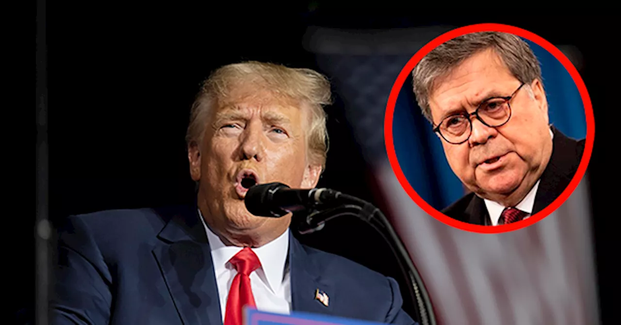 Trump Says He Will Stop Calling Bill Barr ‘Lethargic’ After His ‘Wholehearted Endorsement’