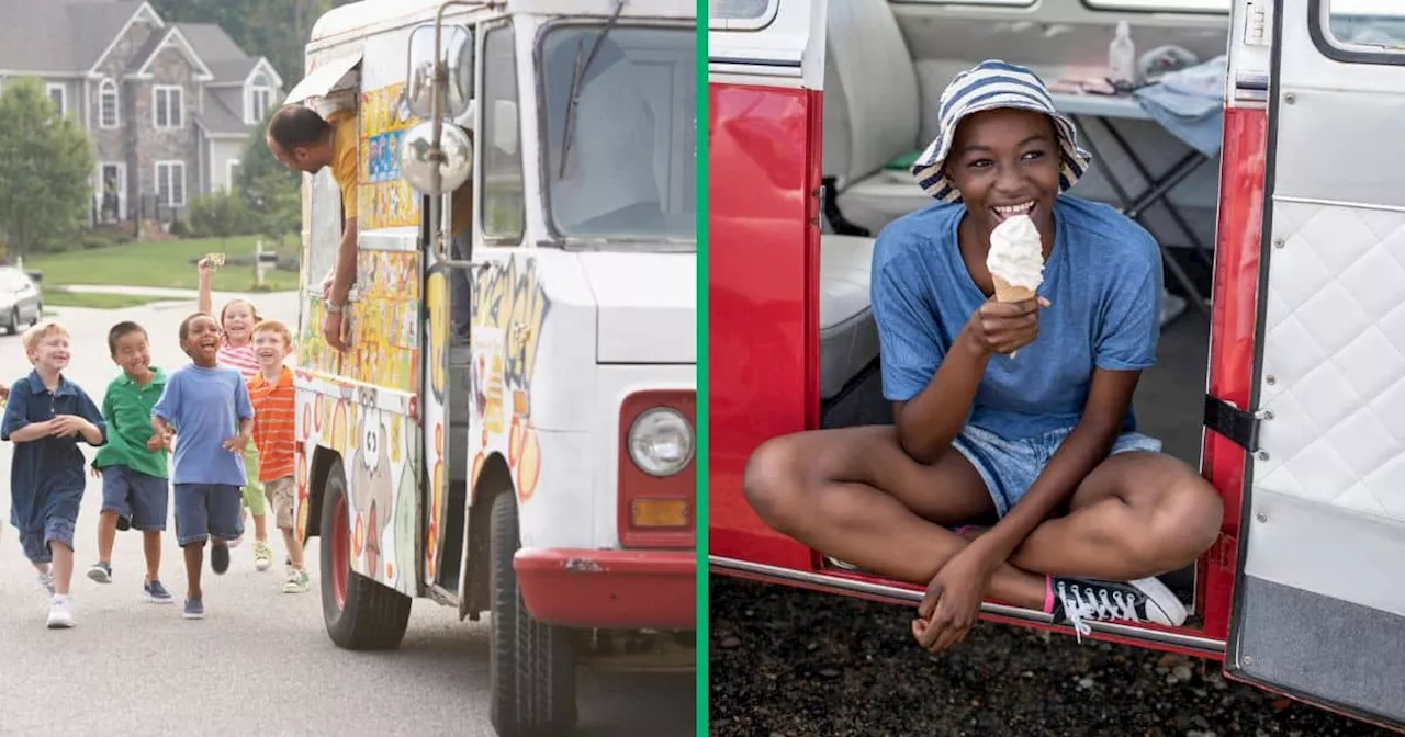 Photo of Ice Cream Van Leaves Mzansi Netizens Feeling Nostalgic: “That Jingle Is So Iconic”