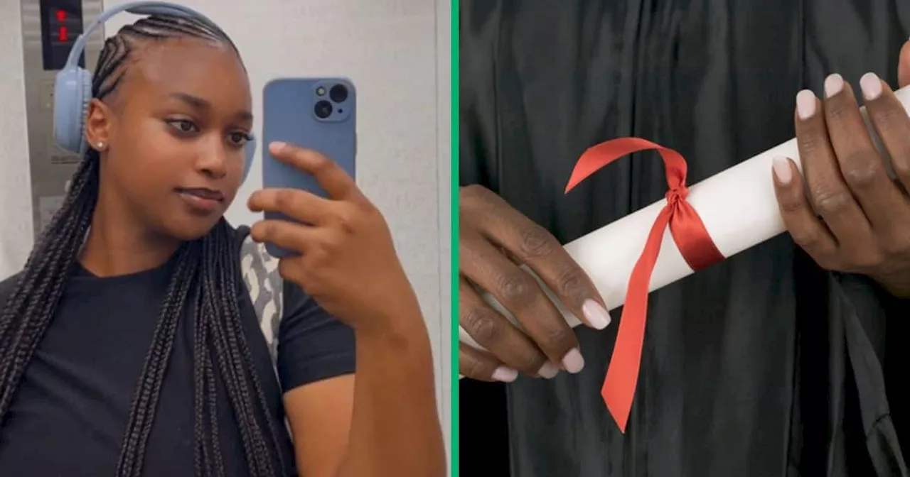 Video Captures Emotional Video of Woman Crying After Graduation, Mzansi Touched