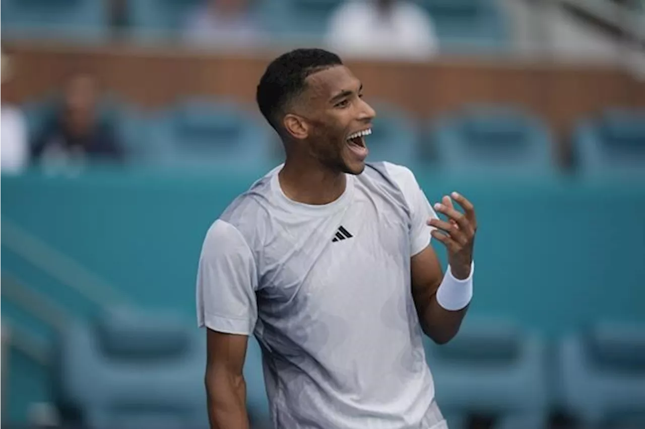 Canada's Auger-Aliassime, Fernandez both advance at Madrid Open