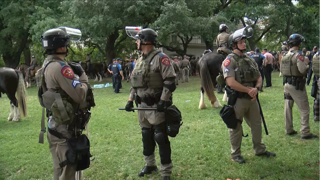 Over 20 people arrested as police clash with pro-Palestine protesters at UT Austin