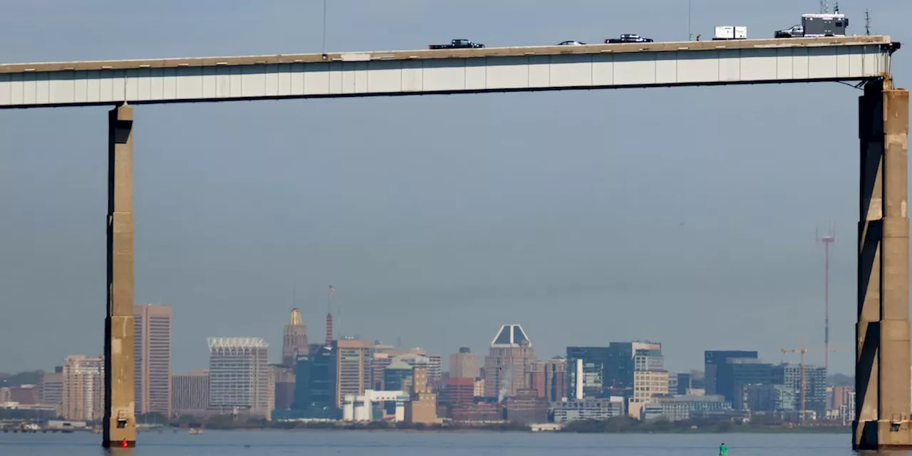 First cargo ship passes through newly opened channel in Baltimore since bridge was struck, collapsed