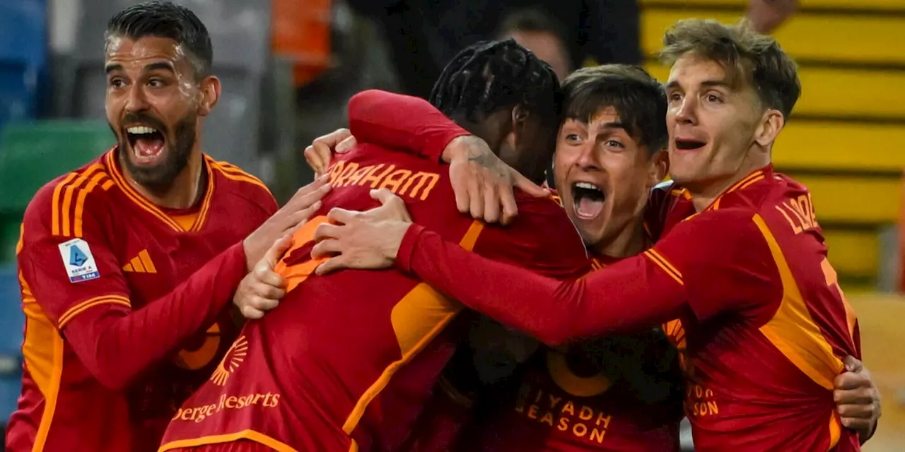 Udinese-Roma 1-2: Cristante al 95' decide il recupero, rivivi la diretta