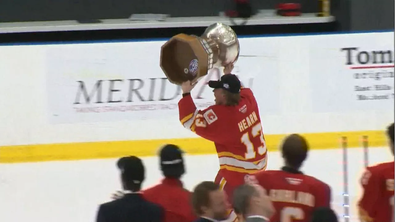 'The boys are pumped up': Veteran forward Riley Hearn enjoying Calgary Canucks' ride to the Centennial Cup