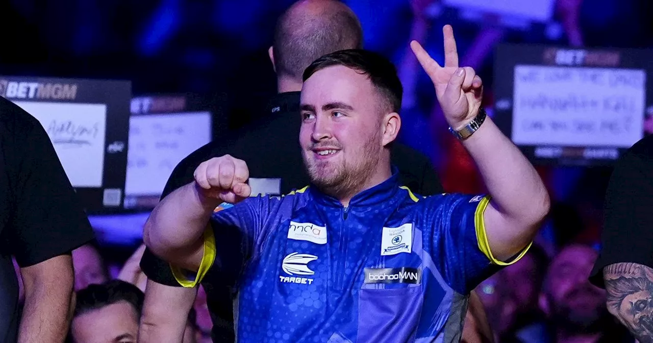 Luke Littler clamps Premier League darts boo boys in Liverpool