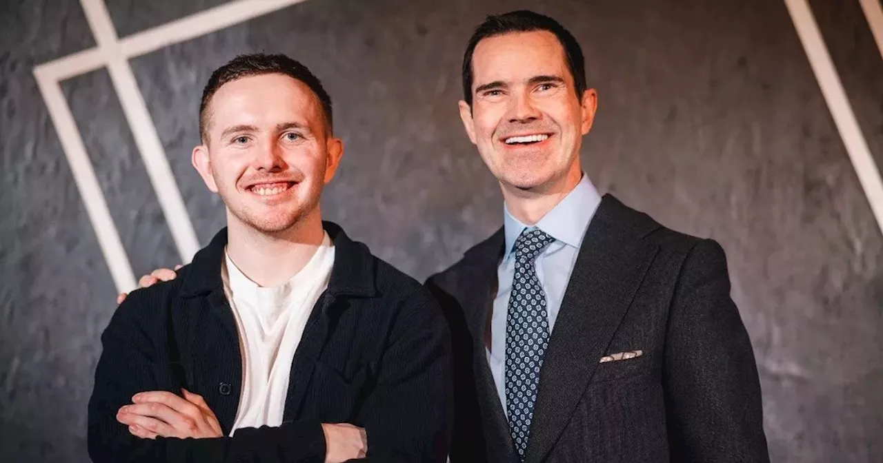 Prestwick podcaster bags top interview with comedian Jimmy Carr