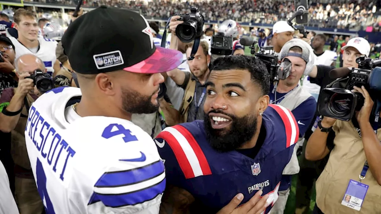 Dallas Cowboys meet with Ezekiel Elliott about potential reunion