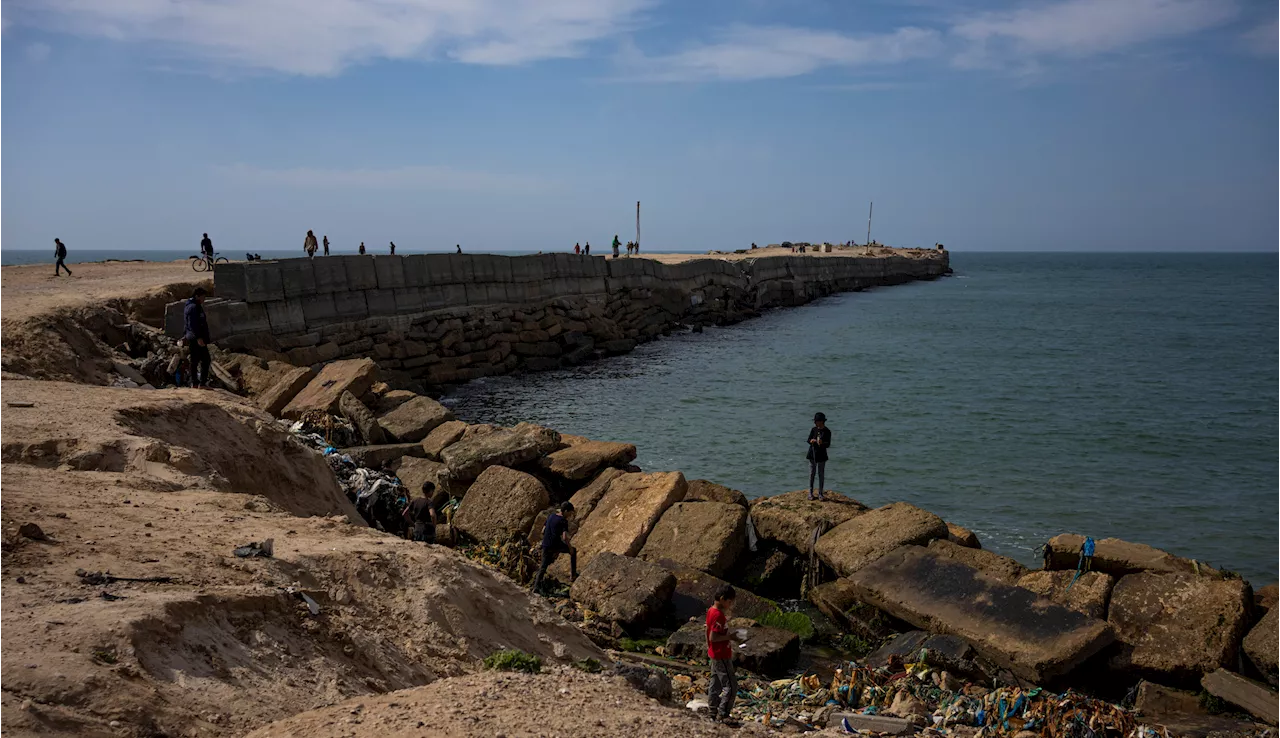 US military begins construction of Gaza humanitarian aid pier