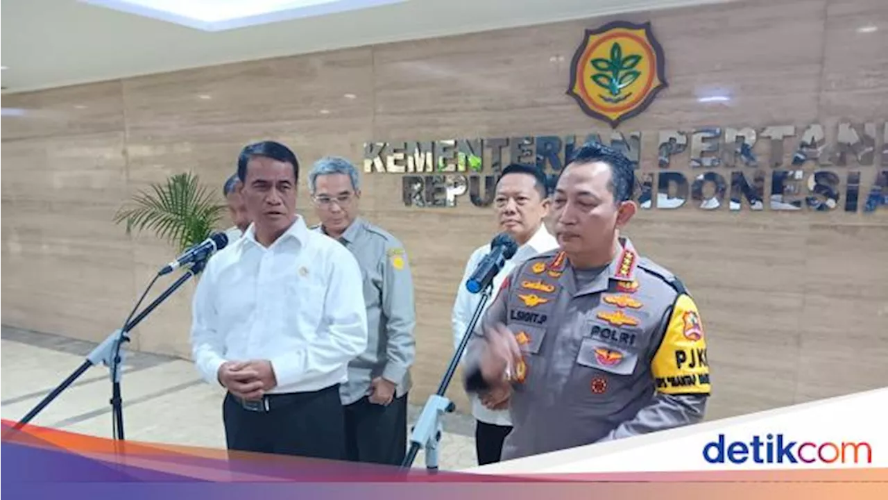 Kejar Swasembada Pangan, Kementan Minta Polri 'Tutup Mata' soal Pengadaan Pompa