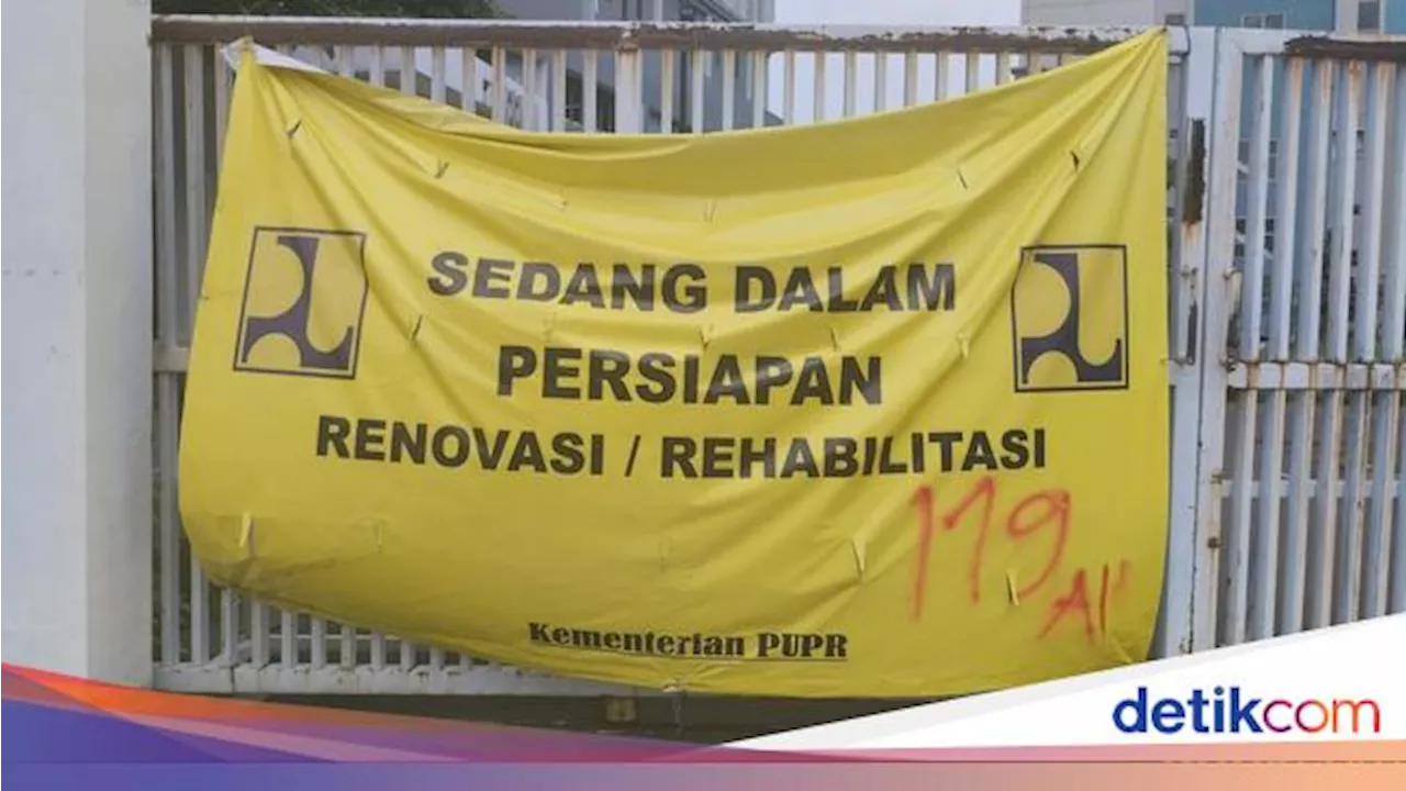 Wisma Atlet Kemayoran Direnovasi, Pagar Rusak hingga Ditumbuhi Semak Belukar