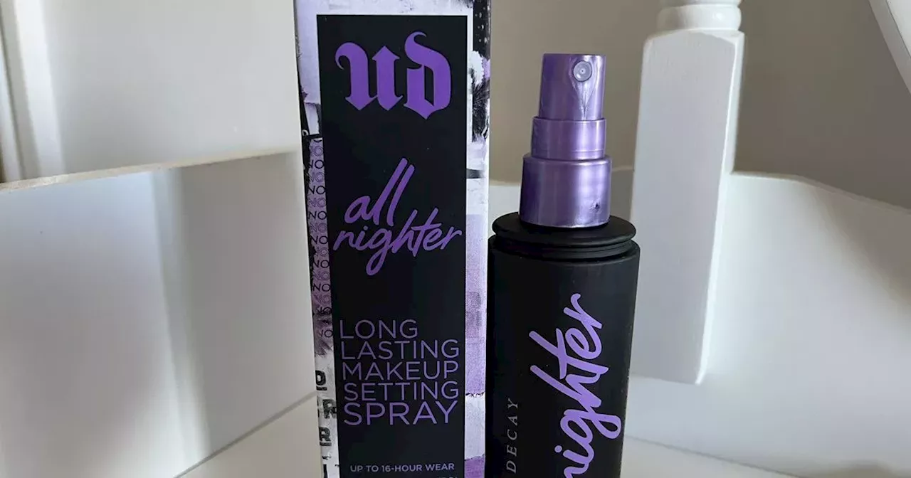 Setting spray that 'keeps my makeup on all night' now £10 cheaper