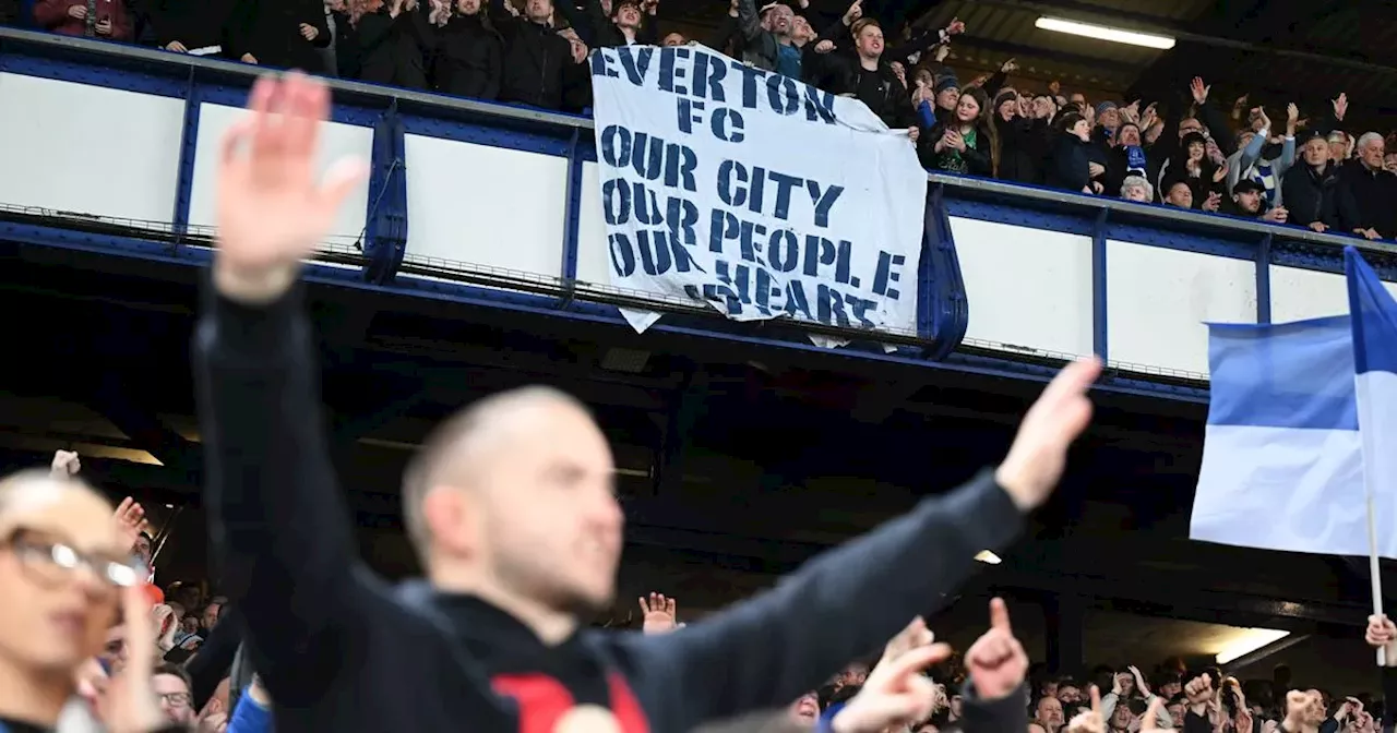 What Everton fans chanted in injury time as Goodison Park gets what it deserves