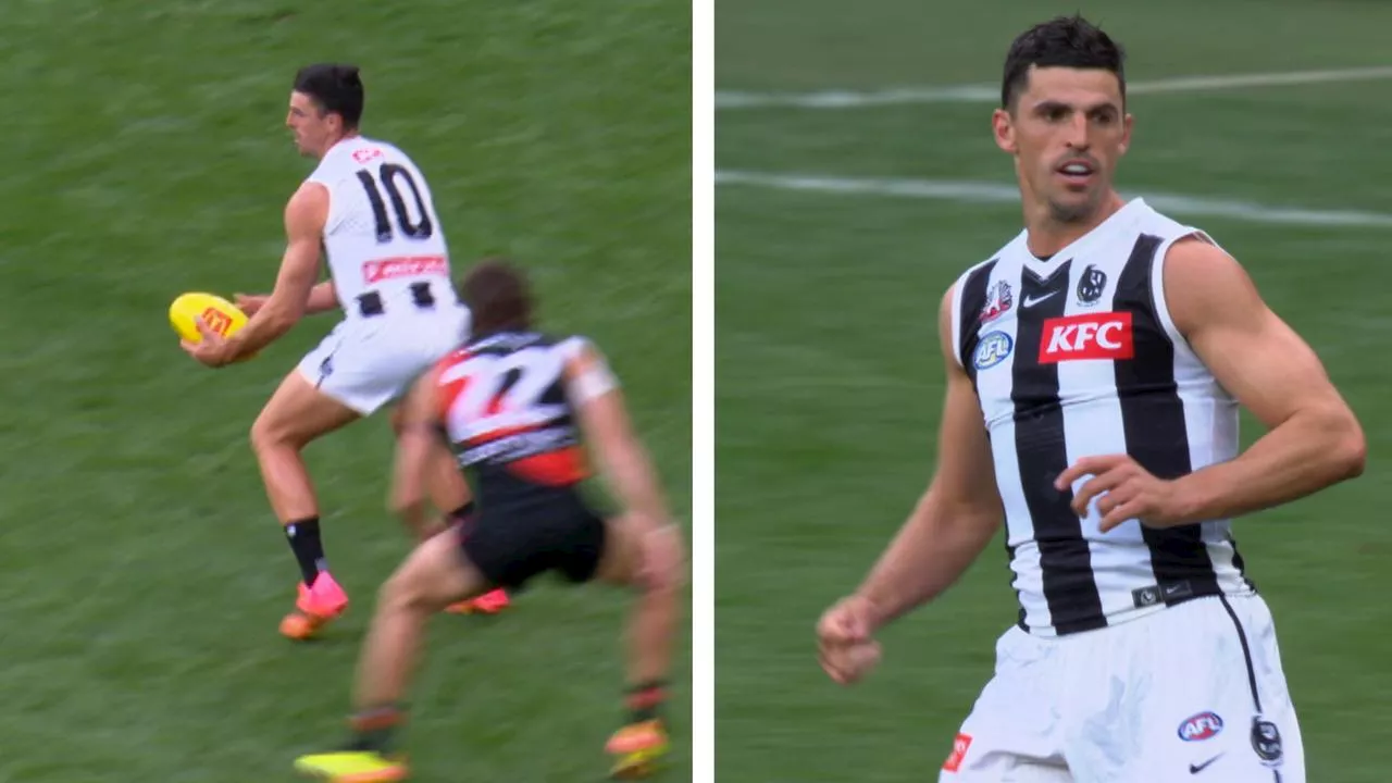 Humble handball, but a legendary feat: Moment Pies champion quietly made AFL history