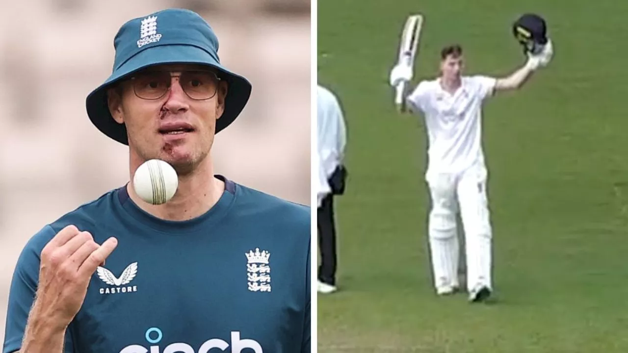 Teenage Flintoff topples famous father’s 30-year record with blistering century