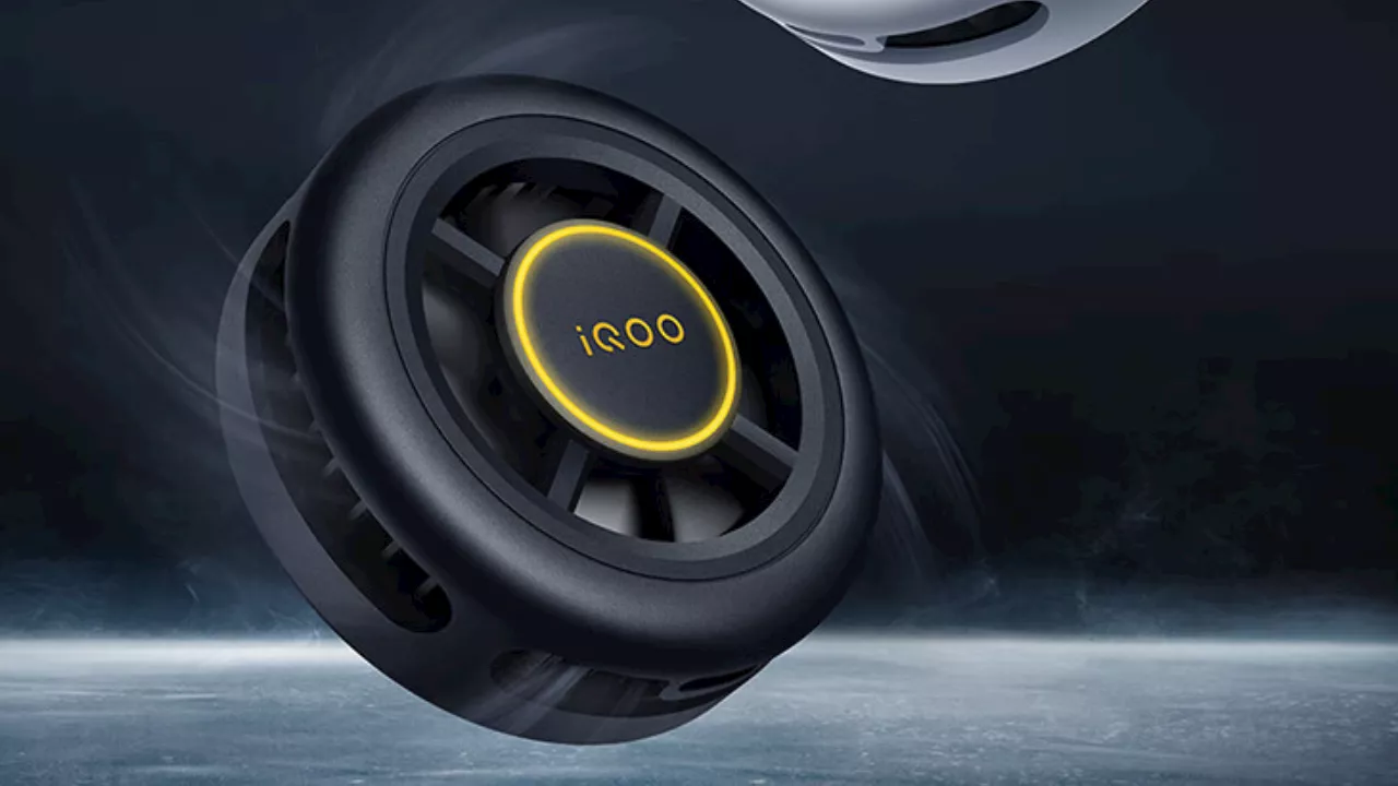 iQOO launches its first Magnetic Cooler Clip featuring TEC cooling, a 7-blade fan & RGB lighting