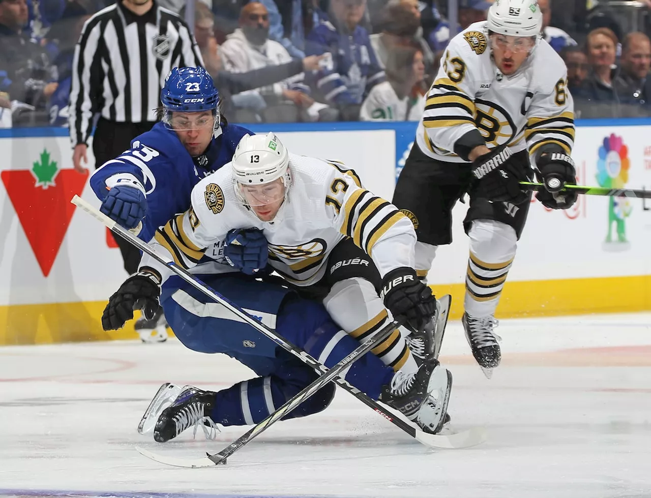 Bruins score two third-period goals in win over Maple Leafs to lead series 2-1