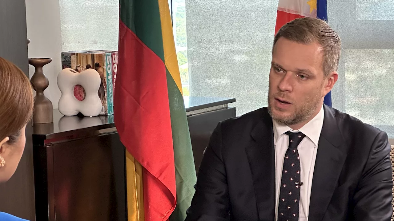 Lithuania supports PH's move to follow int'l law in South China Sea row