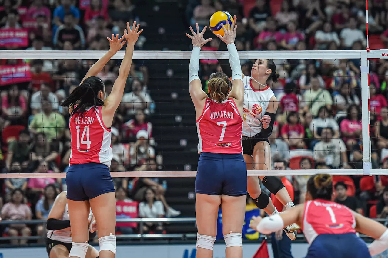 PVL: PLDT downs Creamline; Chery Tiggo clinches semis slot