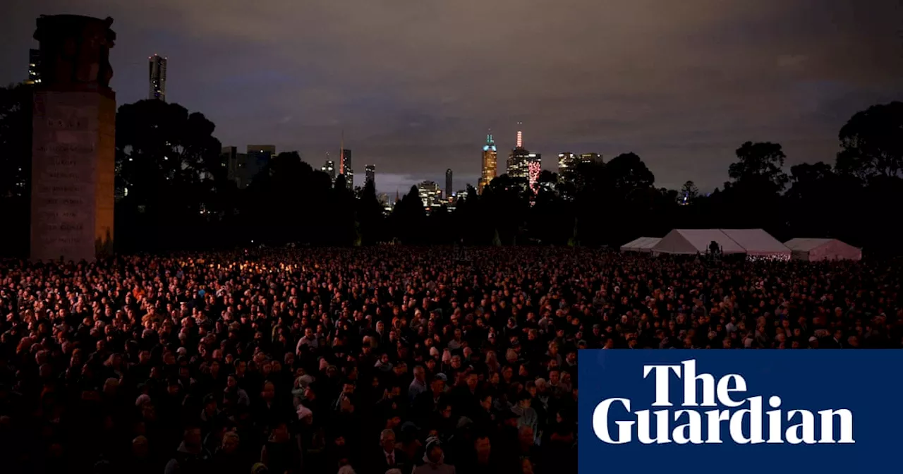 Thousands gather for dawn services and marches to mark Anzac Day around Australia