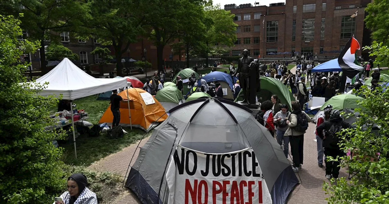 Eight Colleges Join Together To Protest The War in Gaza At George Washington University