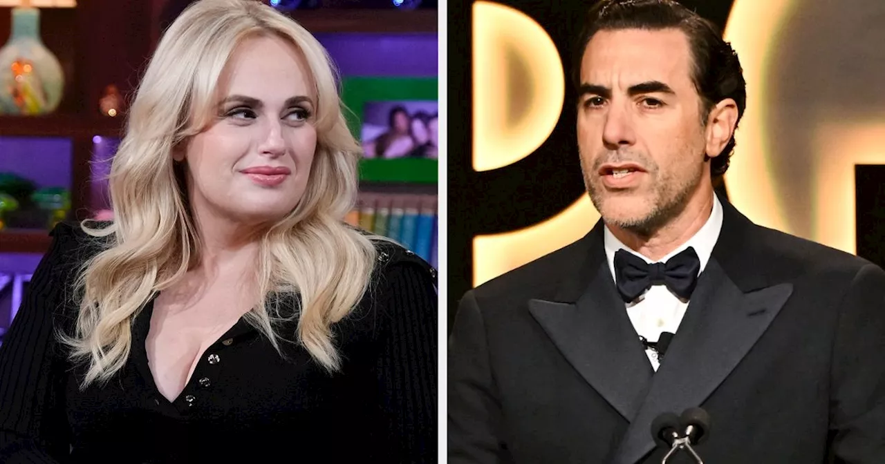 Sacha Baron Cohen Section Of Rebel Wilson's Book To Be Censored In UK Edition