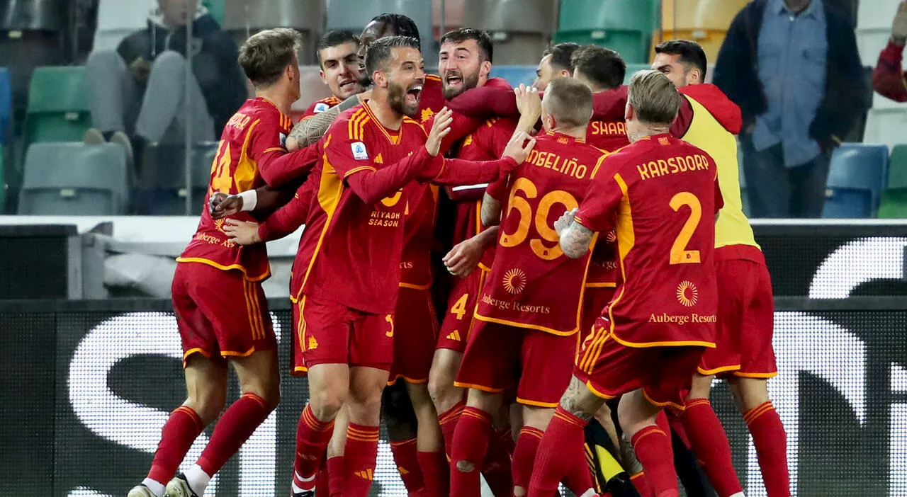 Udinese-Roma 1-2, la partita da 20' decisa da Cristante al 95'. Champions e zona retrocessione, ecco come camb
