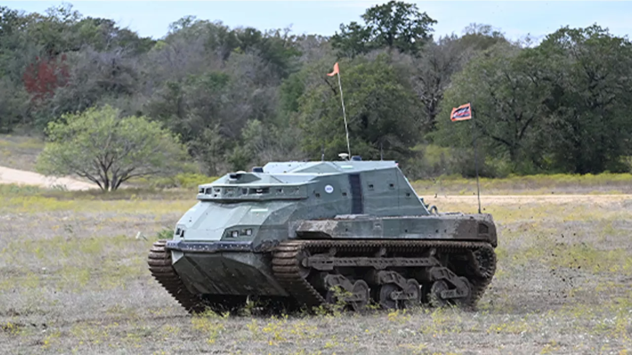 US tests bigger, meaner variant of Terminator-like robot drone tank