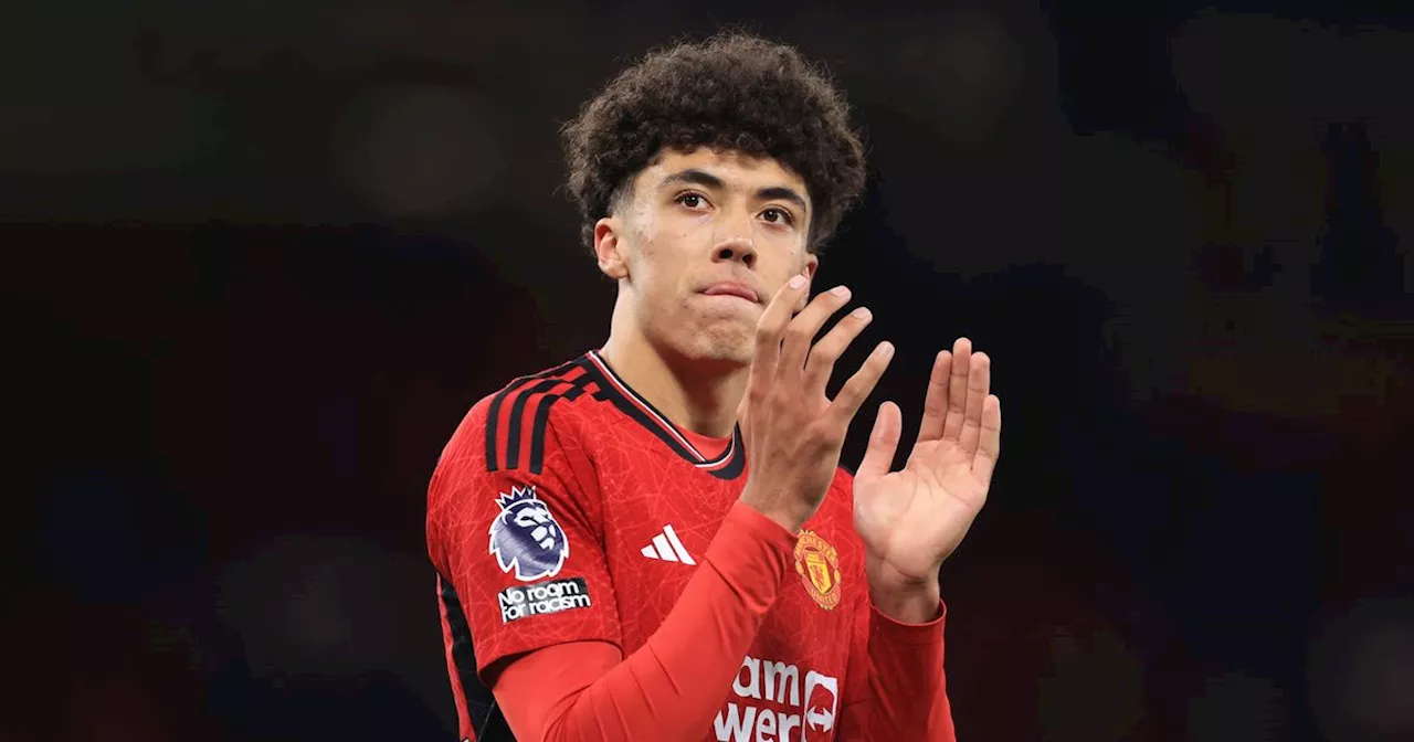 Man Utd's latest teenage star back in school just hours after making debut