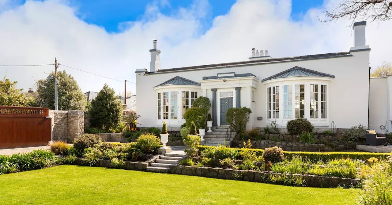 Bright and airy Regency villa near Monkstown seafront for €3.75m