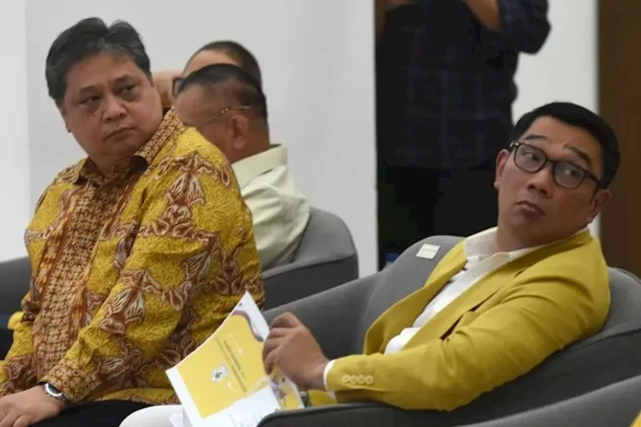 Bukan Untuk DKI Jakarta, Golkar Dorong Ridwan Kamil Maju di Pilgub Jabar 2024