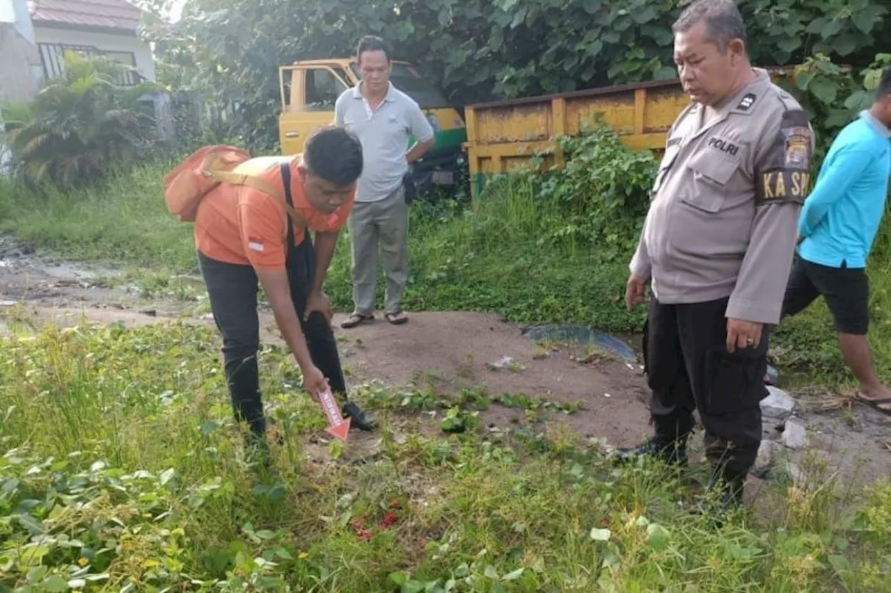 10 Aki Truk Pengangkut Sampah Milik DLH Kota Palangka Raya Digondol Maling, Polisi Bergerak