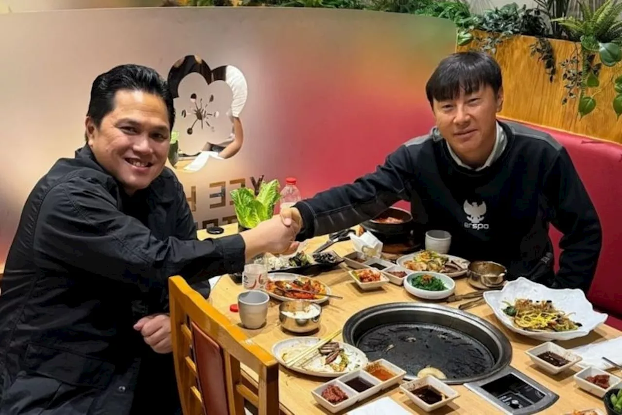 Erick Thohir Memperpanjang Kontrak Shin Tae Yong