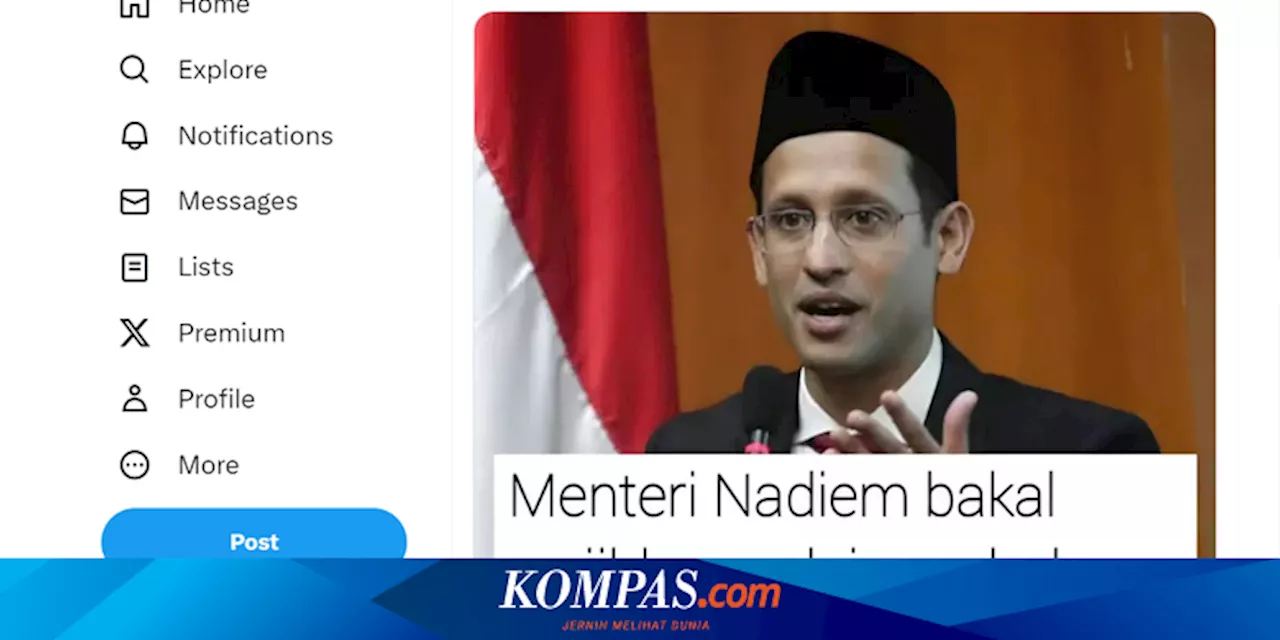 Ramai soal Nadiem Akan Wajibkan Pelajaran Bahasa Inggris, Ini Kata Kemendikbud Ristek