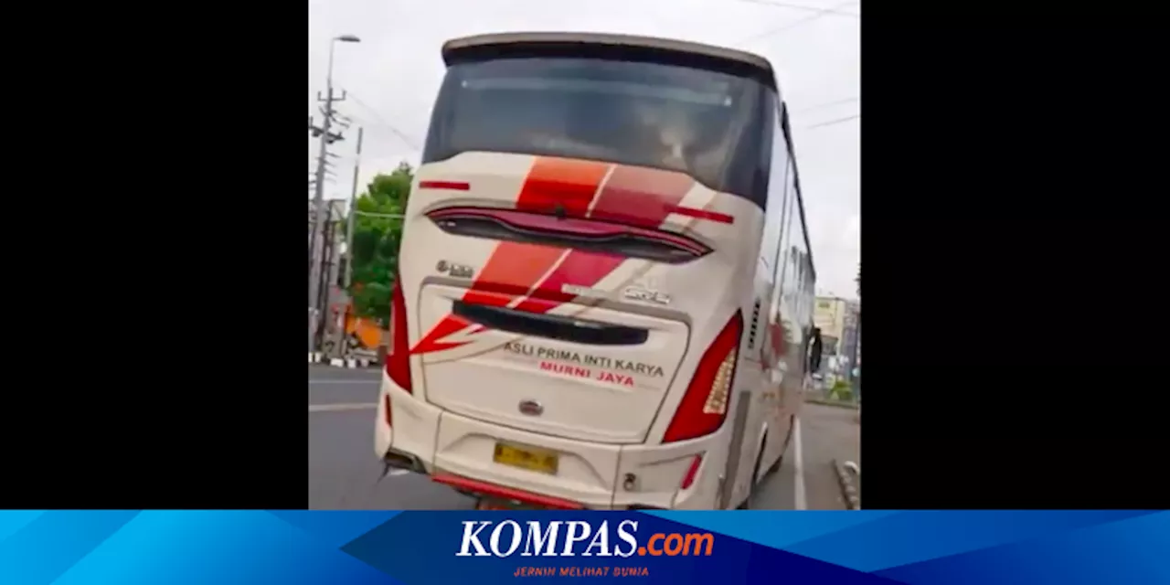 Viral, Video Sopir Bus Cekcok dengan Pengendara Motor di Purworejo, Ini Kata Polisi