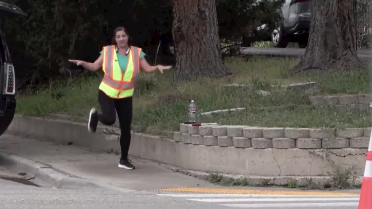 Layton crossing guard is going above and beyond to keep kids safe