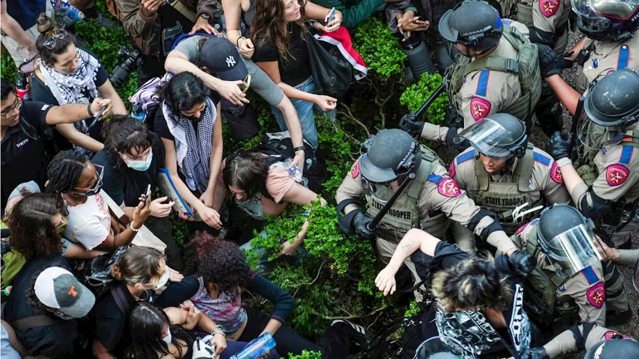 University of Texas at Austin responds to Wednesday's pro-Palestinian protest