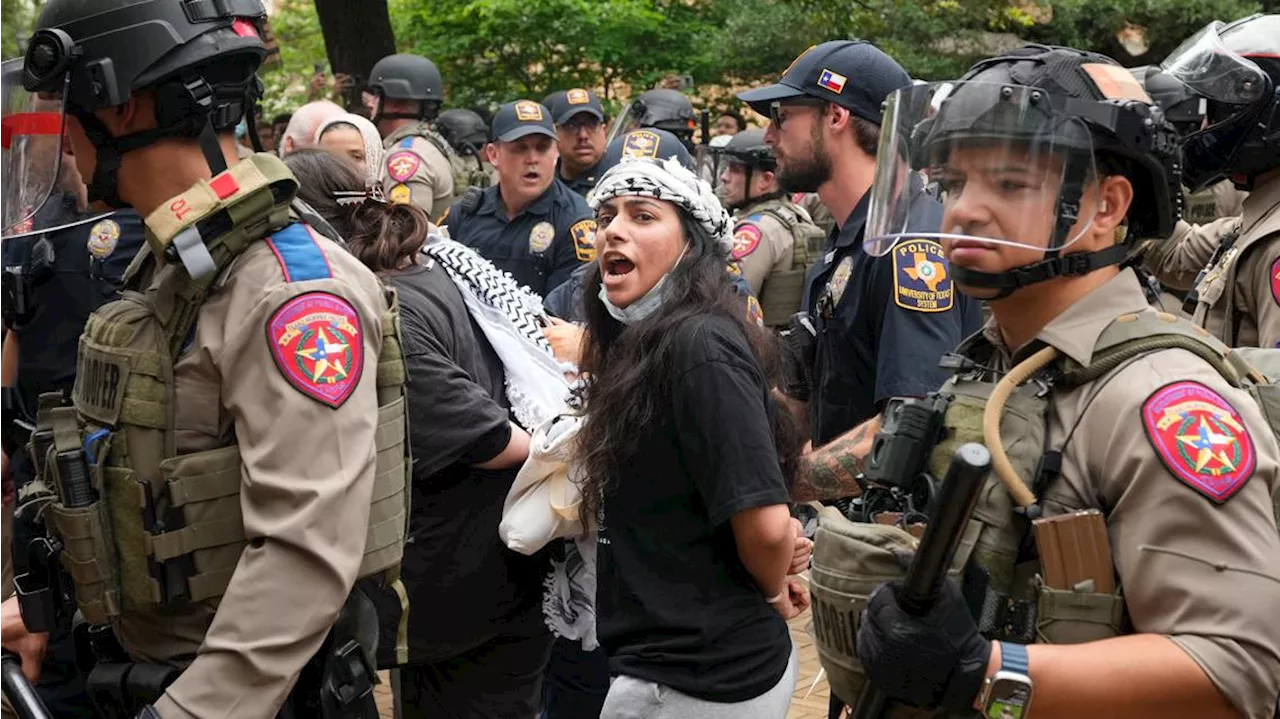 UT Austin protestors do not meet standards to be charged after Wednesday's demonstration