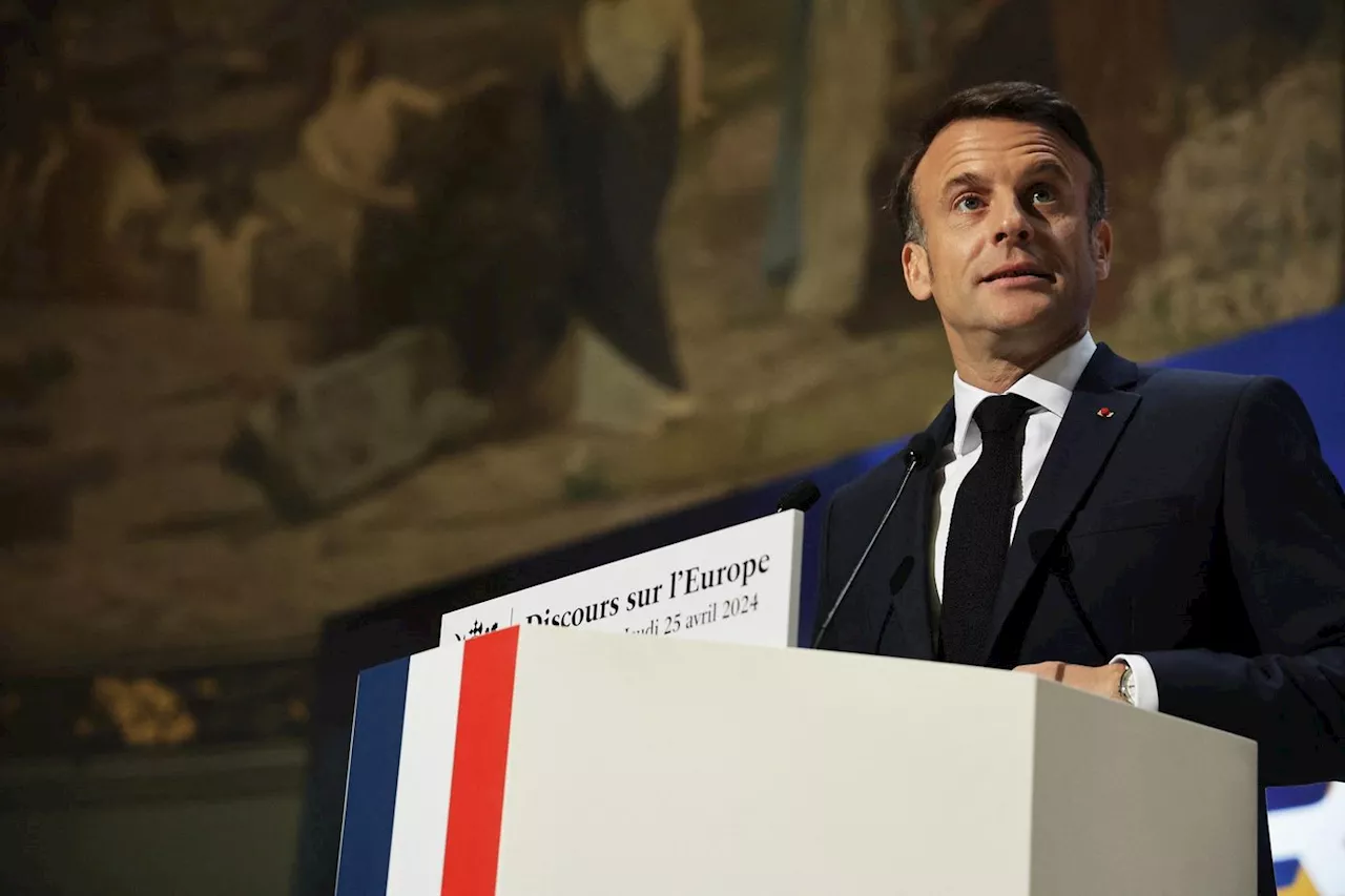 Élections européennes : à la Sorbonne, Emmanuel Macron dramatise les enjeux avant le scrutin