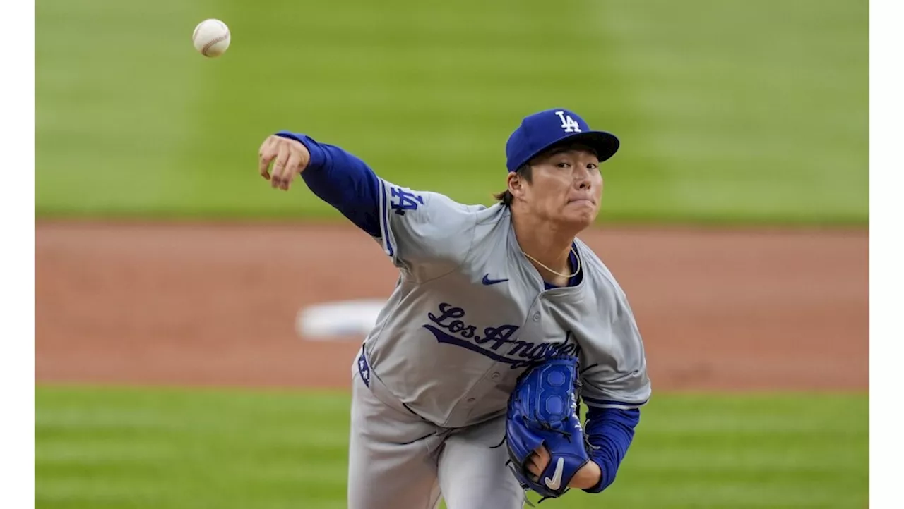 Yoshinobu Yamamoto survives scare, leads Dodgers to sweep of Nationals