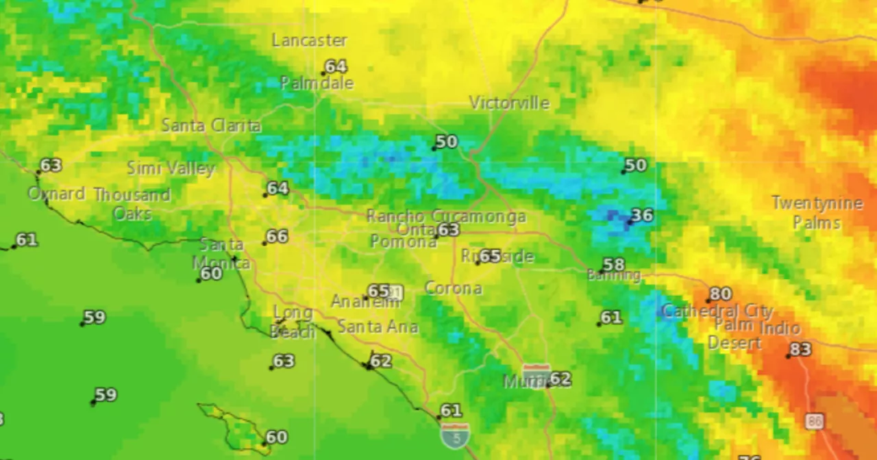 Your SoCal Weather Report For Thursday, April 25: Windy Conditions And Cool Weather Continues Through Friday