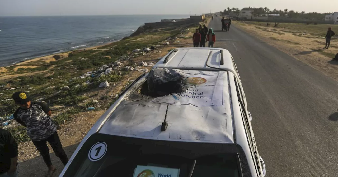 World Central Kitchen workers killed by Israeli strikes in Gaza are honored at memorial