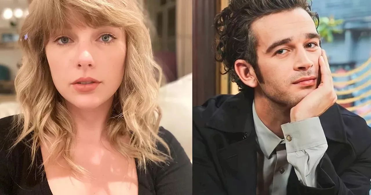 Matty Healy, de 1975, reaccionó a la canción que le dedicó Taylor Swift