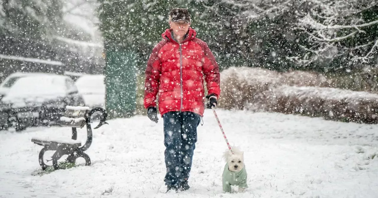 Met Office Thursday Yorkshire weather forecast with snow predicted