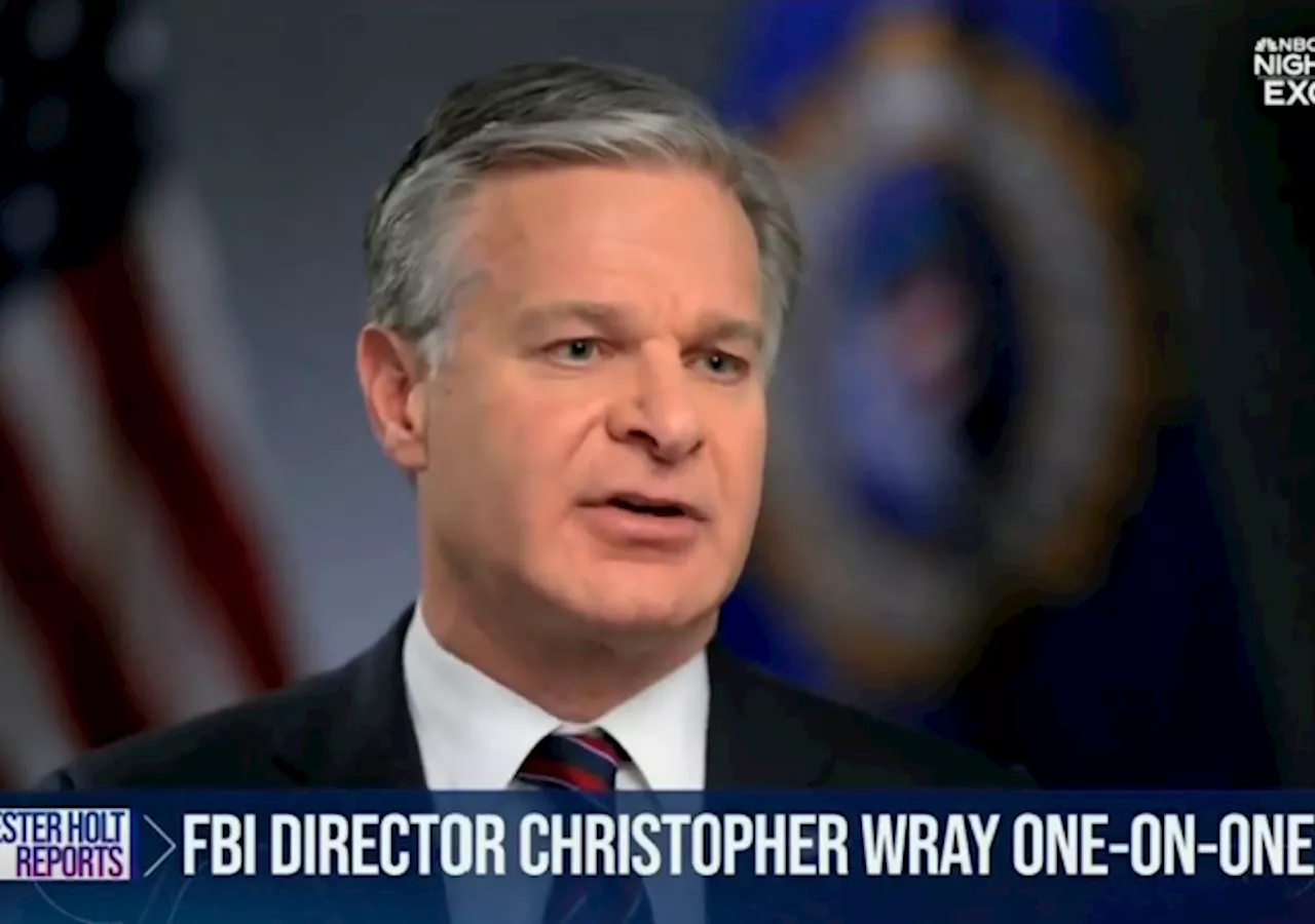 FBI Director Christopher Wray: ‘We Don’t Monitor Protests’